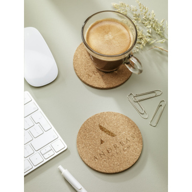 Logo trade liikelahjat tuotekuva: Cork Coaster Set