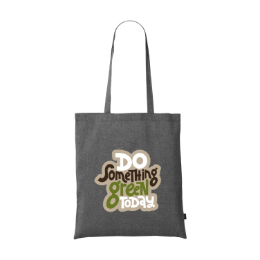 Logotrade mainoslahja ja liikelahja kuva: GRS kierrätetty puuvilla Shopper (180 g/m²) pussi
