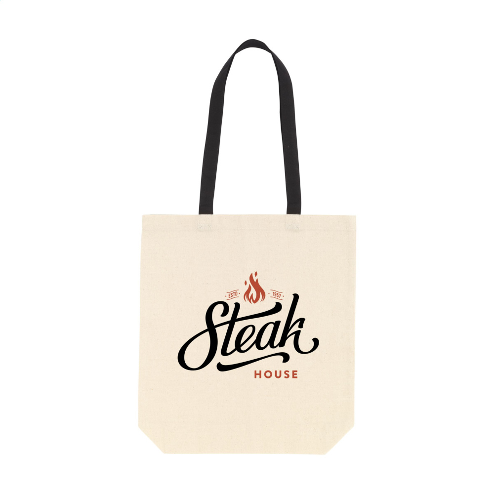 Logo trade mainoslahja ja liikelahja tuotekuva: Canvas Shoppy Color (220 g/m²) pussi