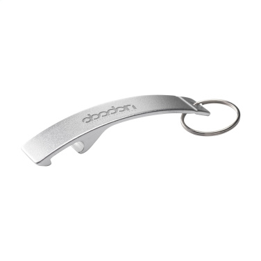 Logo trade mainoslahja ja liikelahja tuotekuva: Alu Opener GRS kierrätetty avaimenperä