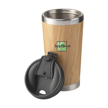 Logo trade liikelahjat tuotekuva: Tokyo 450 ml bambutermokuppi