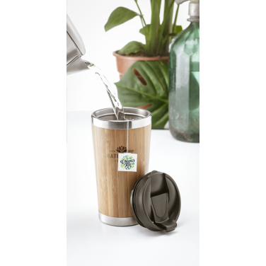 Logotrade liikelahja mainoslahja kuva: Tokyo 450 ml bambutermokuppi