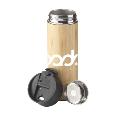 Logo trade liikelahjat tuotekuva: Sakura 360 ml bambu lämpöpullo/termokuppi