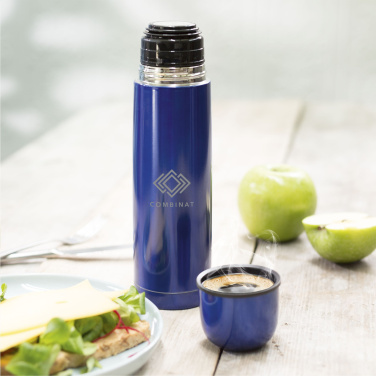 Logotrade mainoslahjat kuva: ThermoColour RCS Recycled Steel 500 ml lämpöpullo