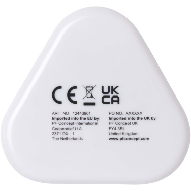 Logotrade mainoslahja ja liikelahja kuva: Rebel kuulokkeet kierrätysmuovisella säilytysrasialla