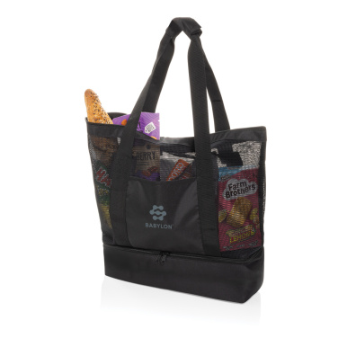 Logo trade liikelahjat mainoslahjat kuva: Iqlo Aware™ RPET 2-in-1 tote kylmälaukku