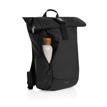 Logotrade mainostuote tuotekuva: Swiss Peak Aware™ RPET Leonard 15.6" kannettava reppu