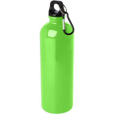 Logo trade mainoslahjat ja liikelahjat kuva: Oregon 750 ml:n RCS-sertifioitu, yksiseinämäinen, ruostumattomasta teräksestä valmistettu vesipullo jousihaalla