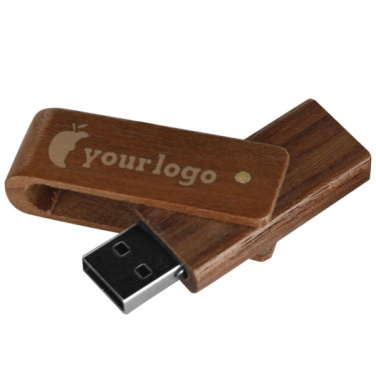 Logo trade liikelahjat tuotekuva: Puinen USB-tikku