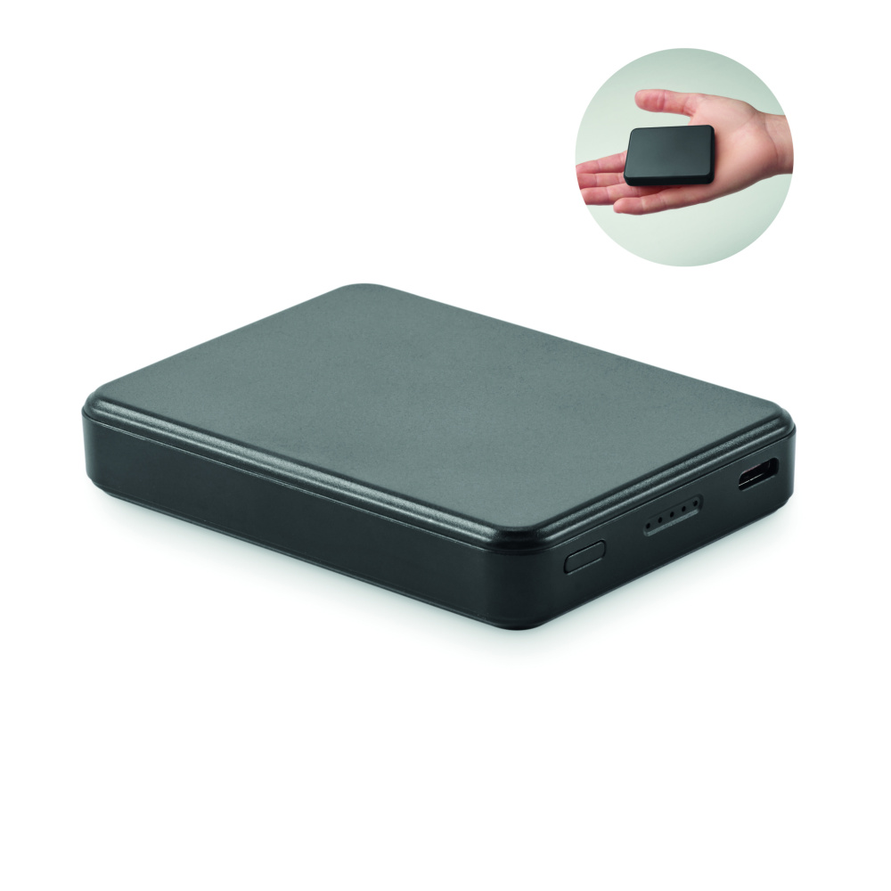 Logotrade mainoslahja tuotekuva: 5000 mAh varavirtalähde