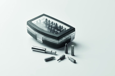 Logotrade mainoslahja tuotekuva: 32-osainen ruuvimeisselisarja