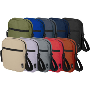 Logo trade mainostuotet tuotekuva: Byron GRS-kierrätetystä materiaalista valmistettu crossbody-laukku 2 l