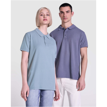 Logo trade liikelahja mainoslahja tuotekuva: Cobain, lyhythihainen unisex-poolopaita