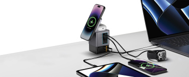 Logo trade mainoslahja ja liikelahja tuotekuva: Urban Vitamin Sacramento 105WGAN -laturi, kaapelit