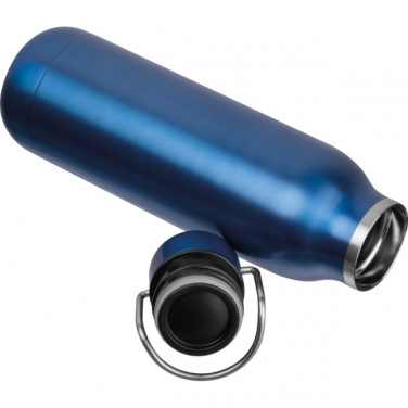 Logo trade mainoslahja kuva: Ruostumattomasta teräksestä valmistettu BORGHOLM-vesipullo