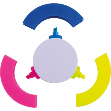 Logo trade mainoslahja kuva: 3-in-1 korostuskynä ANDORRA