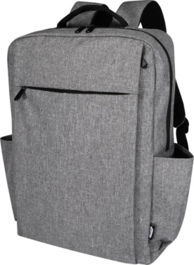 Logotrade mainoslahjat kuva: Libra 15” GRS-kierrätetty reppu kannettavalle 15 l