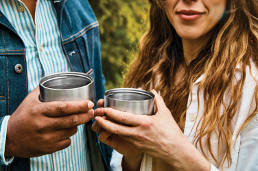 Logotrade liikelahjat mainoslahjat tuotekuva: Black+Blum Explorer termospullo Duo 1L