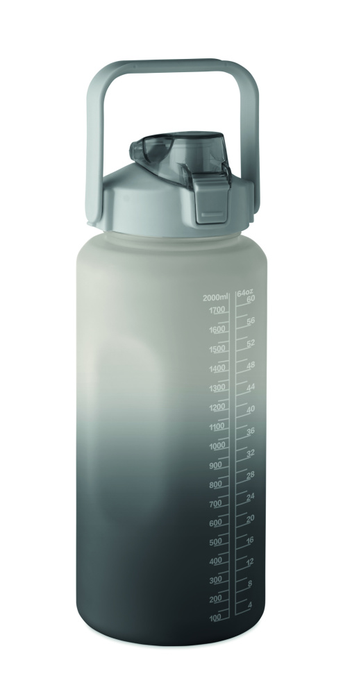 Logo trade mainostuote kuva: RPET vesipullo 2000ml