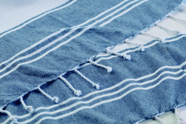 Logotrade liikelahja mainoslahja kuva: Rantakassi hamam-pyyhkeellä
