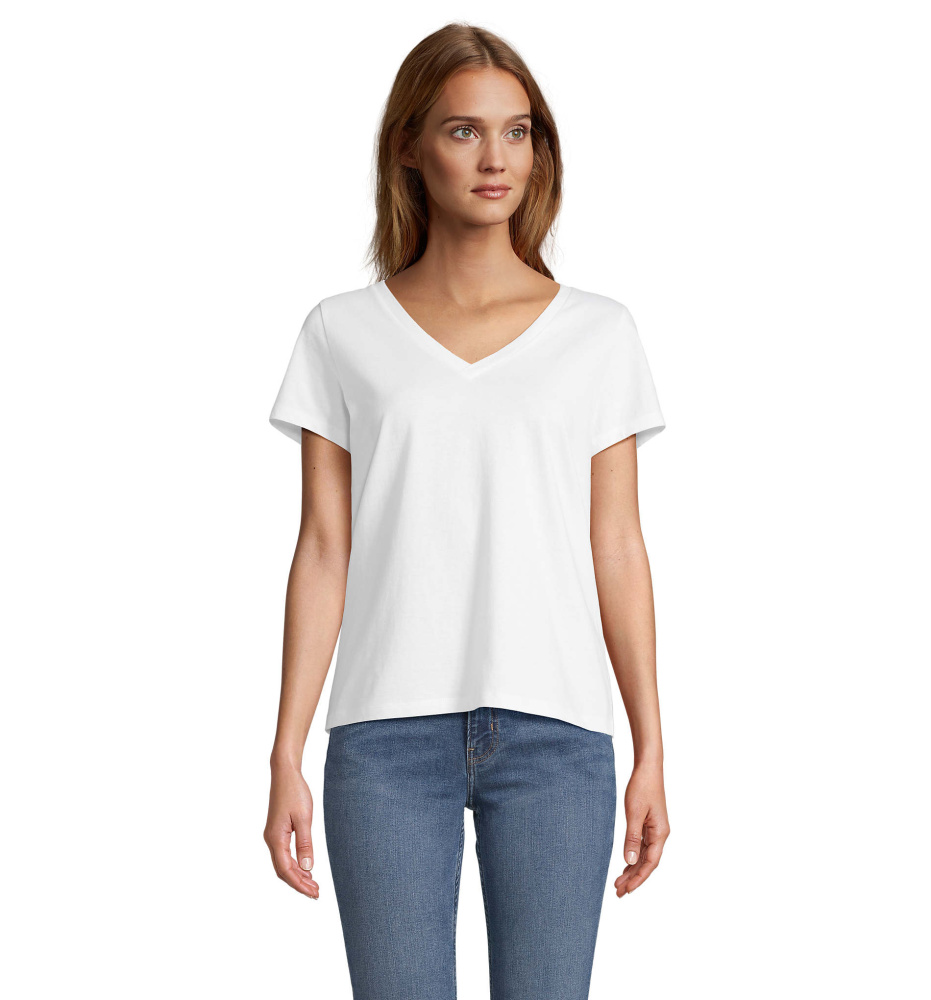 Logo trade mainoslahja kuva: REGENT V T-SHIRT WOMEN