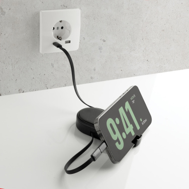 Logotrade liikelahjat mainoslahjat tuotekuva: Chargevix RCS -kierrätysmuovinen 60 W lataussetti