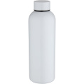 Spring 750 ml:n sublimaatiopainettu, RCS-kierrätettyä ruostumatonta terästä, yksiseinäinen. Eristämätön., Valkoinen