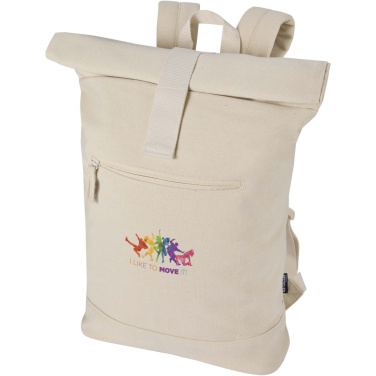 Logotrade mainoslahjat kuva: Recanvas 14" GRS-kierrätetty rullattava reppu, 16 L