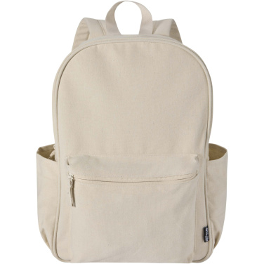 Logotrade liikelahjat mainoslahjat tuotekuva: Recanvas 15,6" GRS-kierrätetty kaupunkireppu, 16 L