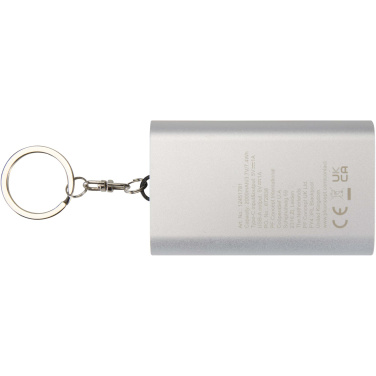 Logo trade liikelahjat tuotekuva: Arcturus varavirtalähde avainketjulla 2 000 mAh:n valmistettu kierrätetystä alumiinista