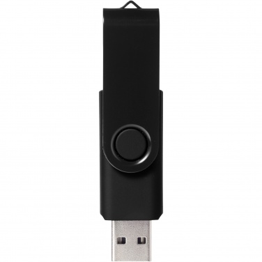 Logotrade verslo dovanos nuotrauka: Sukamoji metalinė 4 GB USB atmintinė