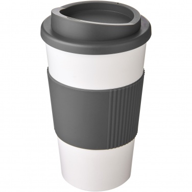 Logotrade verslo dovanos nuotrauka: Americano® 350 ml izoliuotas stiklainis su rankena