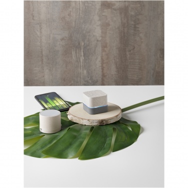 Logotrade verslo dovanos nuotrauka: Aira kviečių šiaudų Bluetooth® garsiakalbis