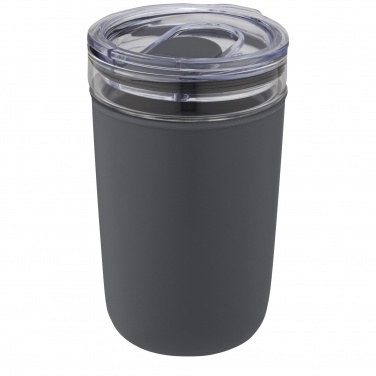Logotrade dovana nuotrauka: Bello 420 ml stiklinė stiklinė su perdirbto plastiko išorine sienele