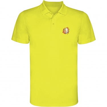 Logotrade reklaminės dovanos nuotrauka: Monzha vaikiškas sportinis polo trumpomis rankovėmis