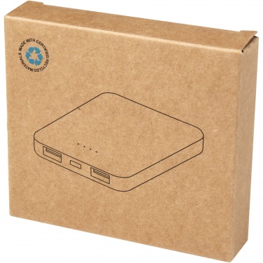 Logotrade dovana nuotrauka: Asama 5000 mAh C tipo perdirbto plastiko maitinimo blokas