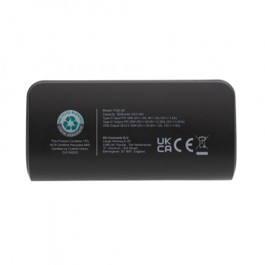 Logotrade verslo dovanos nuotrauka: FlashCharge RCS rplastic 5000 mah greito įkrovimo maitinimo blokas