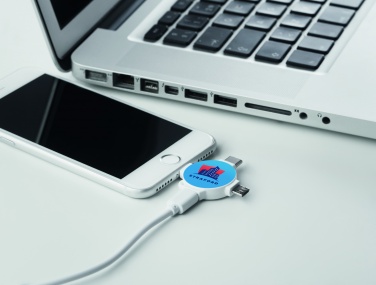 Logotrade dovana nuotrauka: 3 viename kabelio adapteris