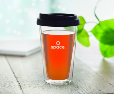 Logotrade dovana nuotrauka: Didelio borosilikatinio stiklo 350ml