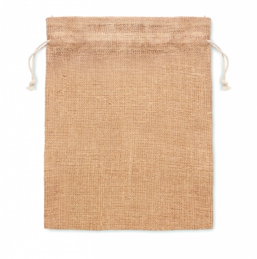 Logotrade reklaminiai produktai nuotrauka: Vidutinio dydžio džiuto dovanų maišelis 25 x 32 cm