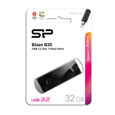 Logotrade dovana nuotrauka: Pendrive Silicon Power B20 USB 3.0