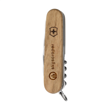 Logotrade reklaminiai produktai nuotrauka: Victorinox Huntsman Wood kišeninis peilis
