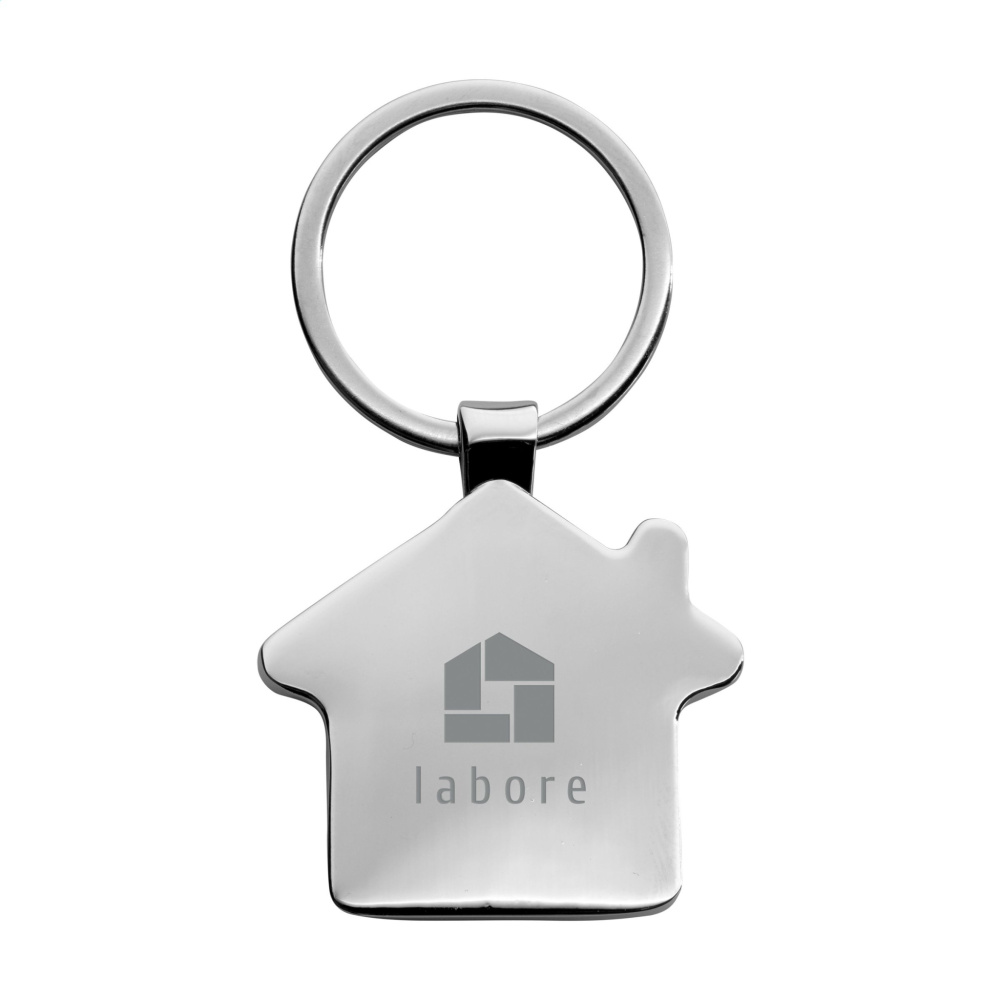 Logotrade firminės dovanos nuotrauka: Casa bambuko raktų pakabukas