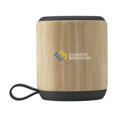 Logotrade reklaminės dovanos nuotrauka: Timor Bamboo belaidis garsiakalbis