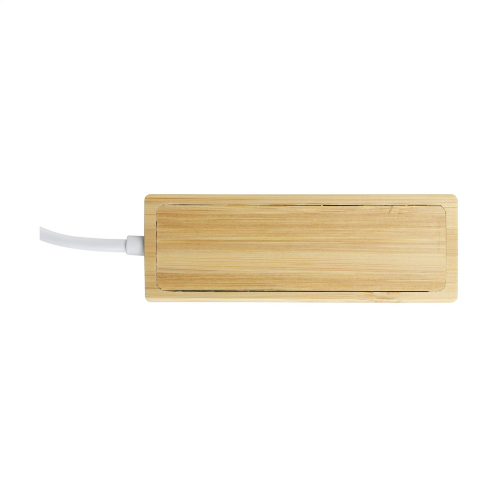 Logotrade reklaminiai produktai nuotrauka: Bambuko USB šakotuvas