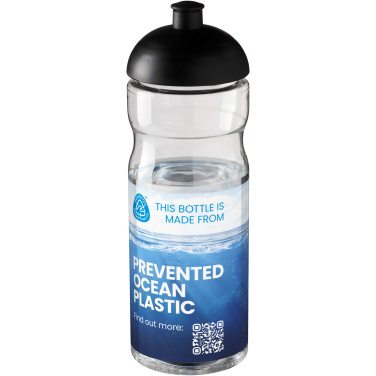 Logotrade reklaminiai produktai nuotrauka: H2O Active® Eco Base 650 ml sportinis buteliukas su kupolu dangteliu