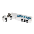 Plastikinė USB atmintinė, daugiaspalvis