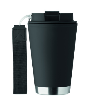 Logotrade dovana nuotrauka: Dvigubos sienelės stiklinė 300 ml