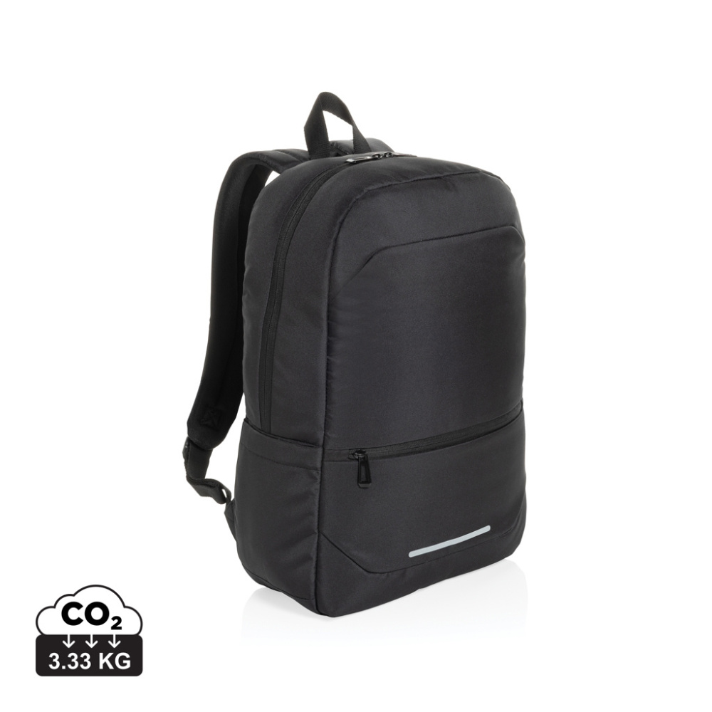Logotrade dovana nuotrauka: „CityPack AWARE™ RPET“ verslo klasės 15,6 colio nešiojamojo kompiuterio kuprinė