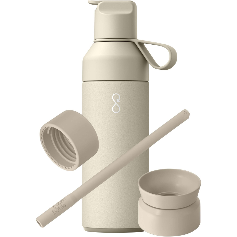 Logotrade dovana nuotrauka: Vandenyno buteliukas 500 ml 3 viename dovanų rinkinys